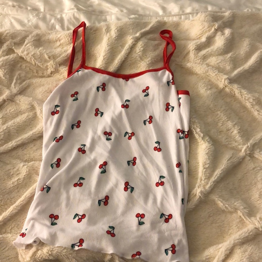 cherry tank top